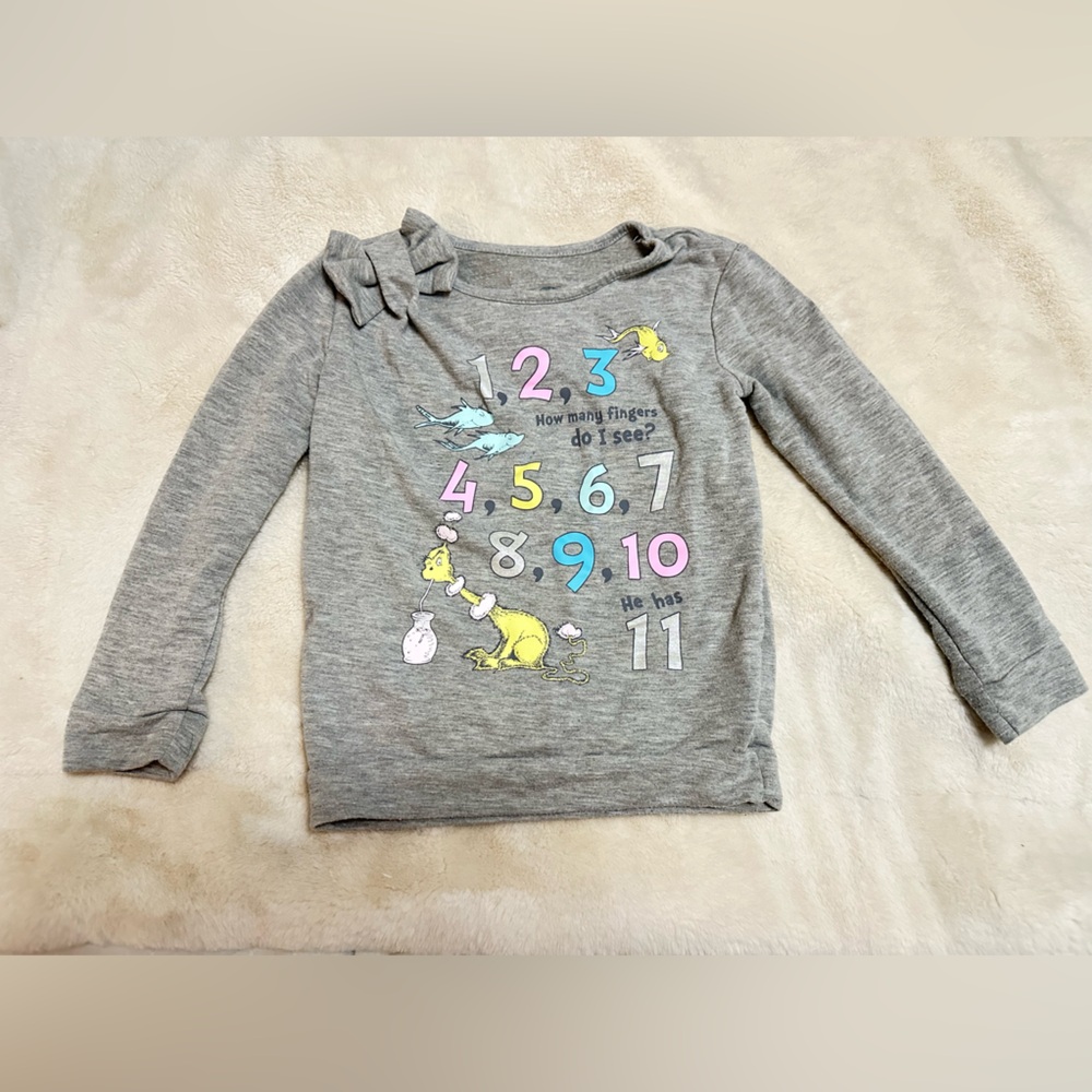 Dr. Seuss top from Target 5T